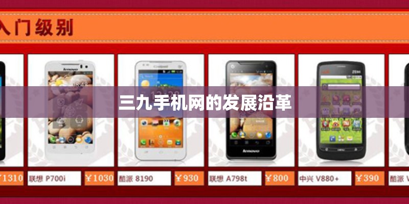 三九手机网的发展沿革