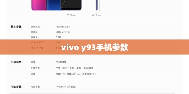 vivo y93手机参数 vivo y93手机参数