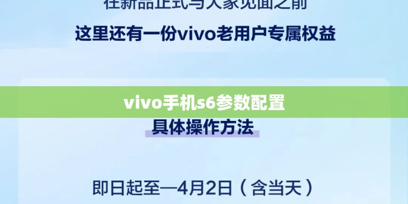 vivo手机s6参数配置