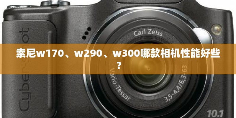 索尼w170、w290、w300哪款相机性能好些？