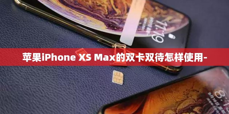 苹果iPhone XS Max的双卡双待怎样使用-