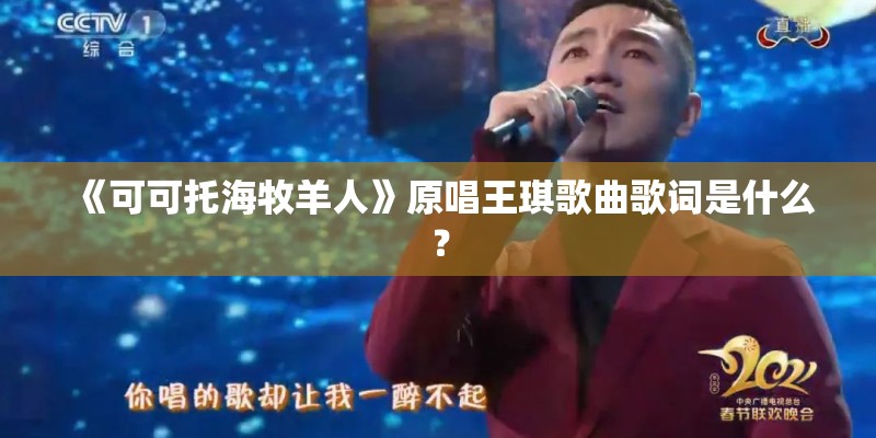 《可可托海牧羊人》原唱王琪歌曲歌词是什么？