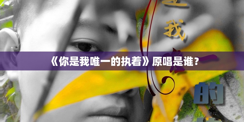 《你是我唯一的执着》原唱是谁？