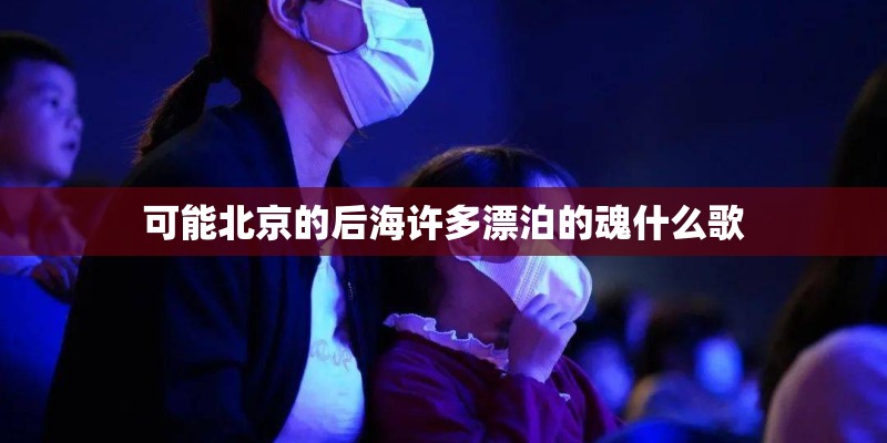 可能北京的后海许多漂泊的魂什么歌 可能北京的后海许多漂泊的魂什么歌