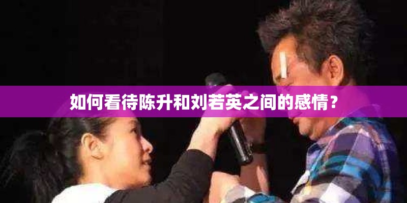如何看待陈升和刘若英之间的感情？