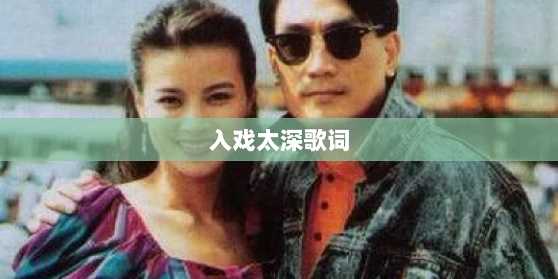 入戏太深歌词