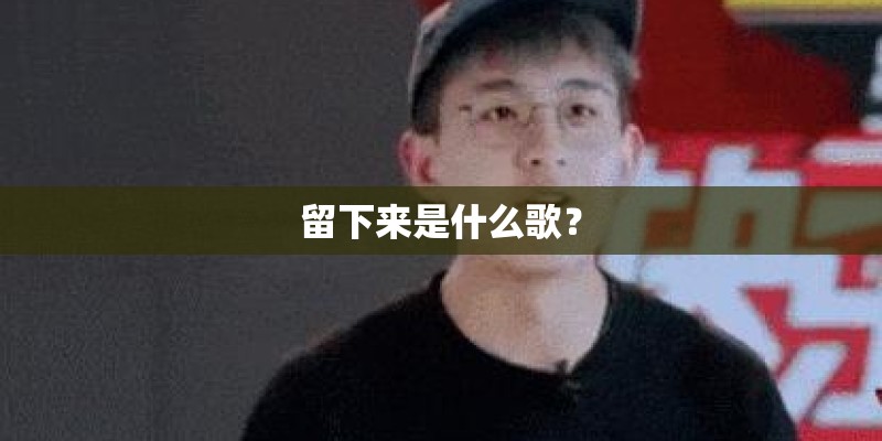 留下来是什么歌？