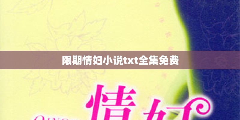限期情妇小说txt全集免费