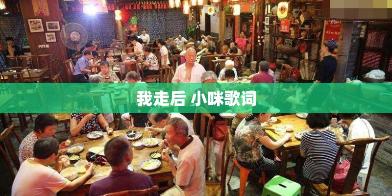 我走后 小咪歌词
