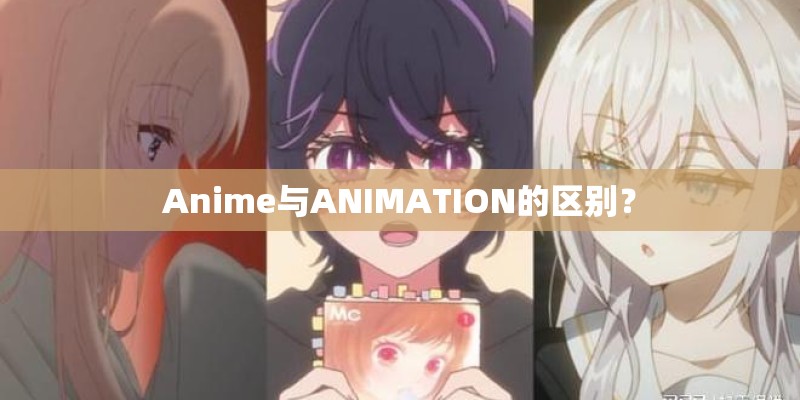 Anime与ANIMATION的区别？