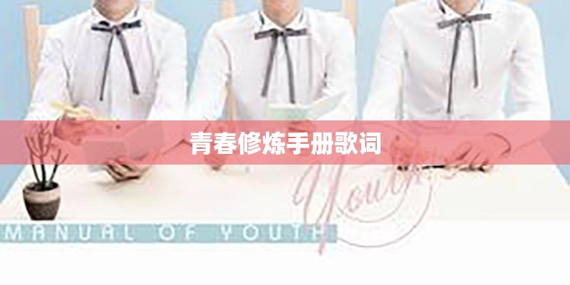 青春修炼手册歌词