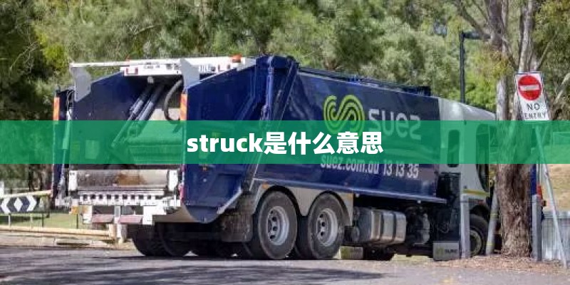 struck是什么意思