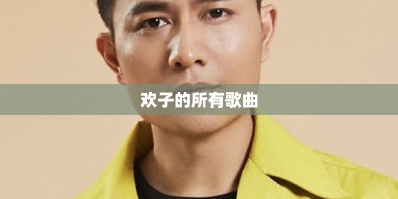 欢子的所有歌曲 欢子的所有歌曲