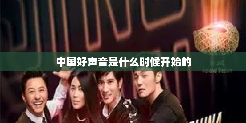 中国好声音是什么时候开始的