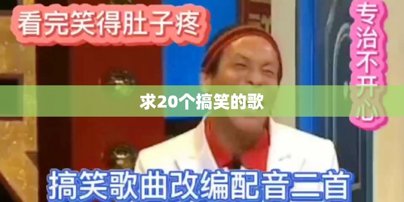 求20个搞笑的歌