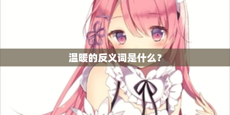 温暖的反义词是什么？