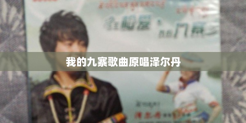 我的九寨歌曲原唱泽尔丹