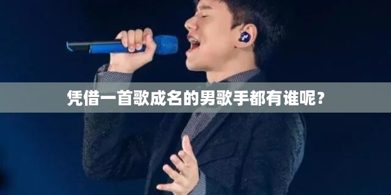 凭借一首歌成名的男歌手都有谁呢？