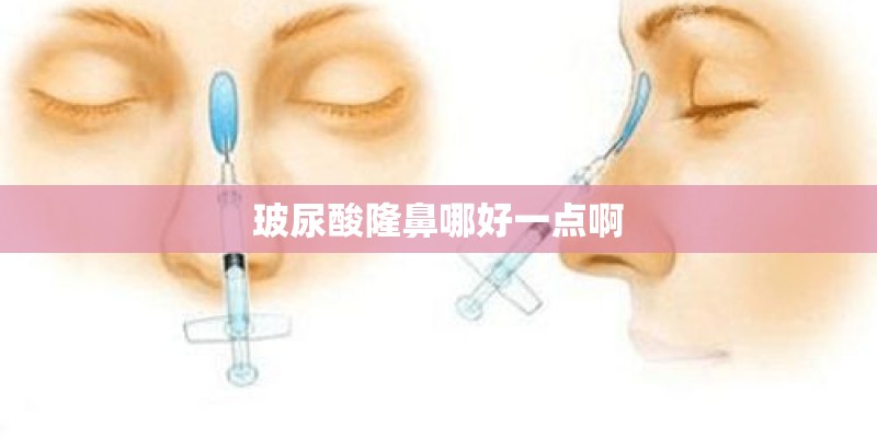 玻尿酸隆鼻哪好一点啊