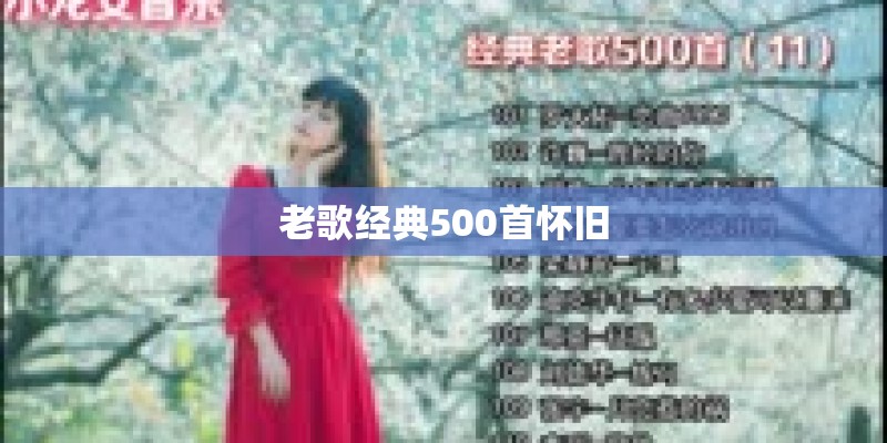 老歌经典500首怀旧