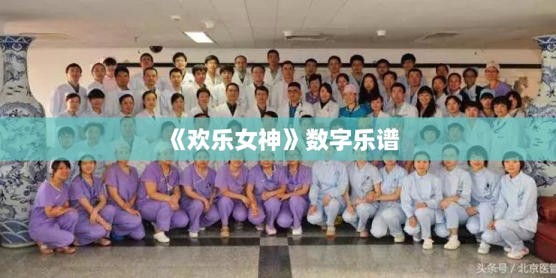 《欢乐女神》数字乐谱