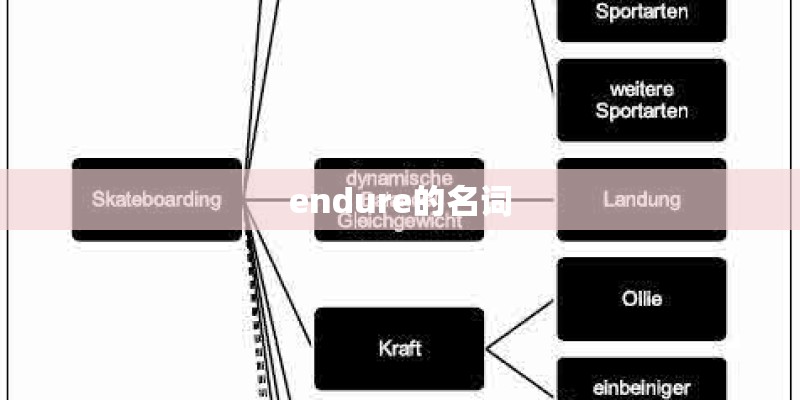 endure的名词