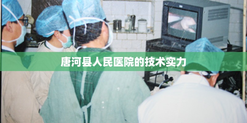 唐河县人民医院的技术实力