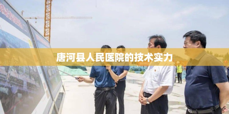 唐河县人民医院的技术实力