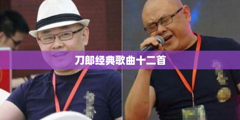 刀郎经典歌曲十二首