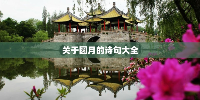 关于圆月的诗句大全
