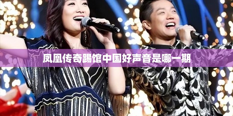 凤凰传奇踢馆中国好声音是哪一期
