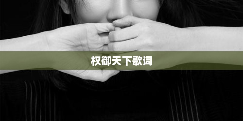 权御天下歌词