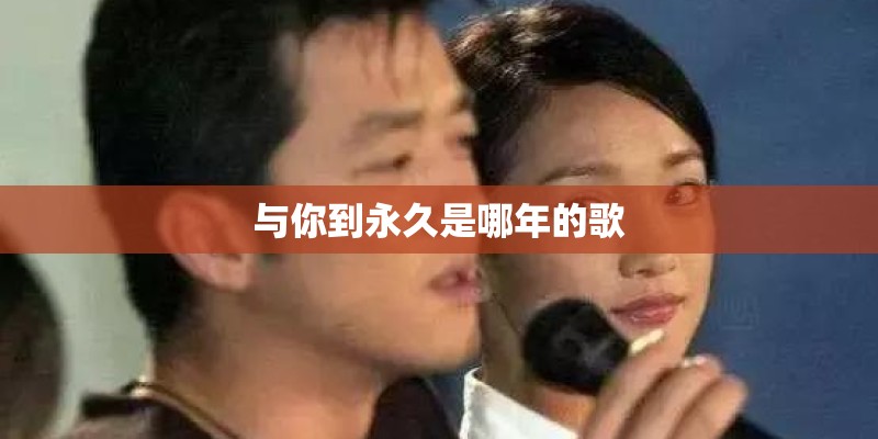与你到永久是哪年的歌