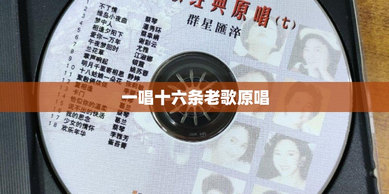 一唱十六条老歌原唱