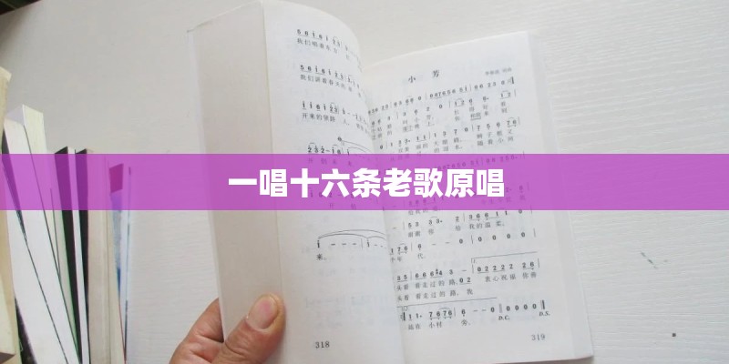 一唱十六条老歌原唱