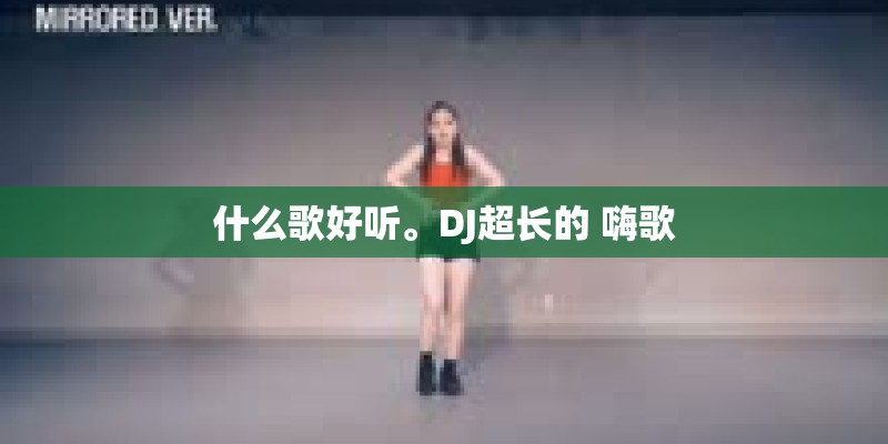 什么歌好听。DJ超长的 嗨歌