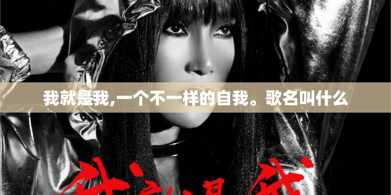 我就是我,一个不一样的自我。歌名叫什么
