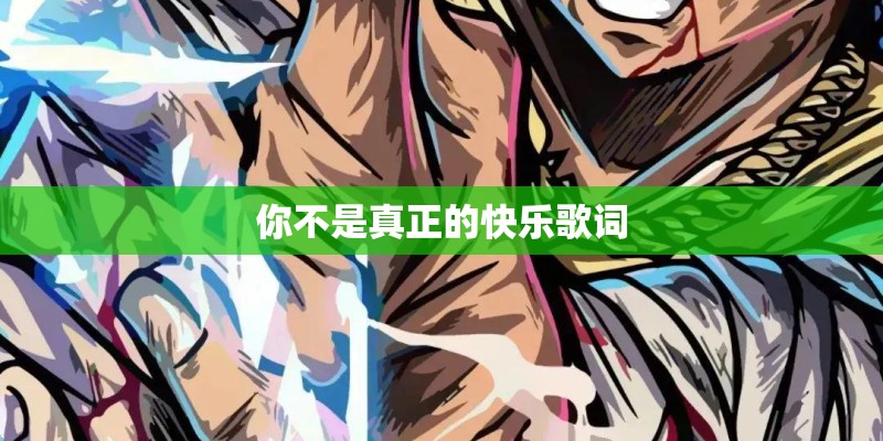 你不是真正的快乐歌词