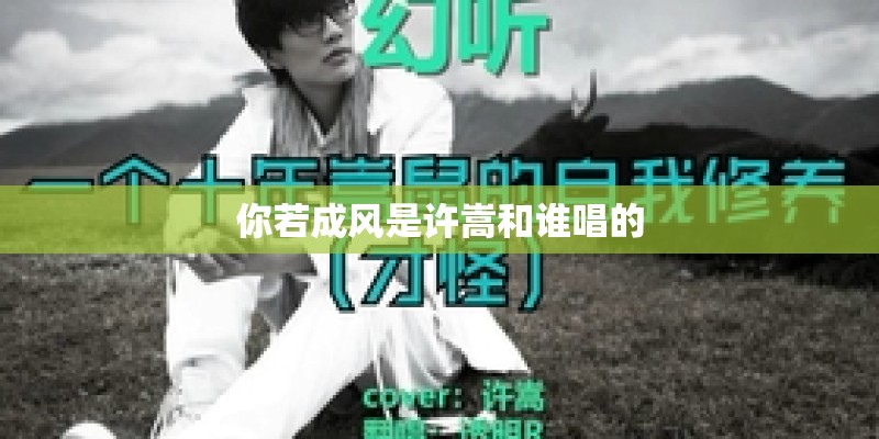 你若成风是许嵩和谁唱的
