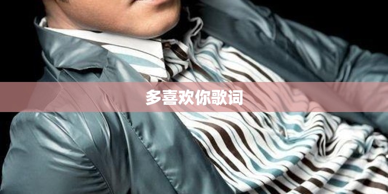 多喜欢你歌词
