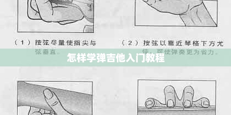 怎样学弹吉他入门教程