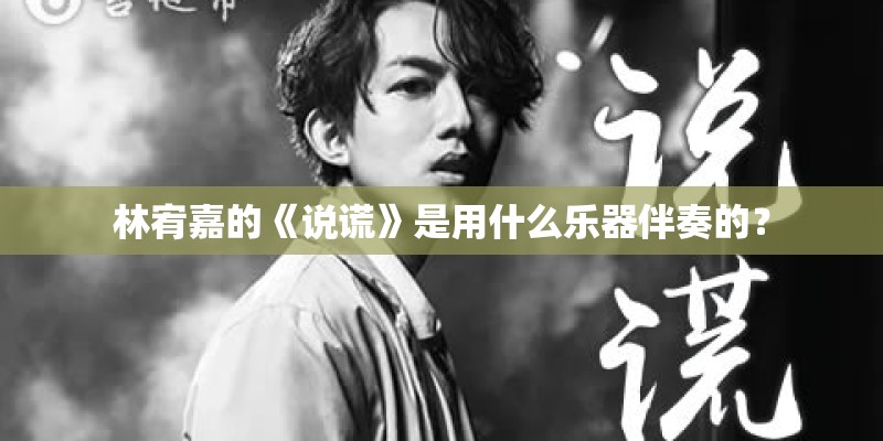 林宥嘉的《说谎》是用什么乐器伴奏的？