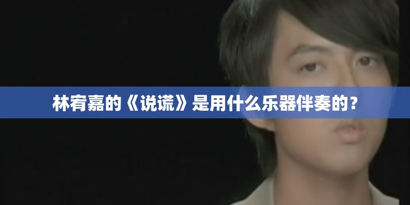 林宥嘉的《说谎》是用什么乐器伴奏的？