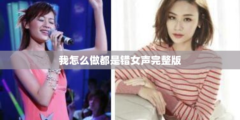 我怎么做都是错女声完整版