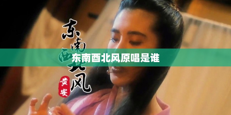 东南酉北风原唱是谁