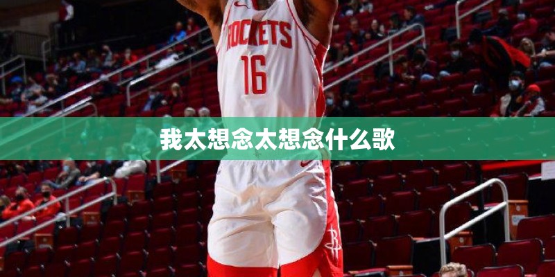 我太想念太想念什么歌 我太想念太想念什么歌