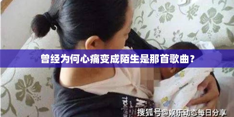 曾经为何心痛变成陌生是那首歌曲？