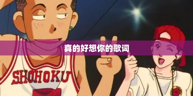真的好想你的歌词