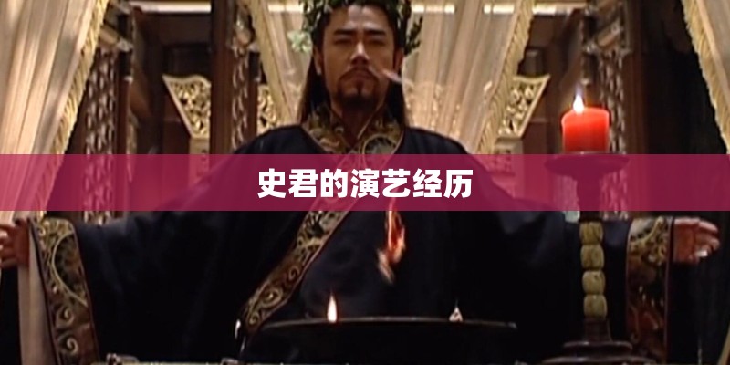 史君的演艺经历
