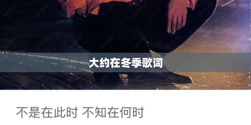 大约在冬季歌词